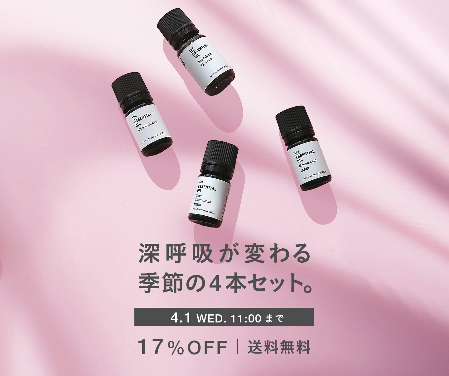 季節のおすすめ精油セット