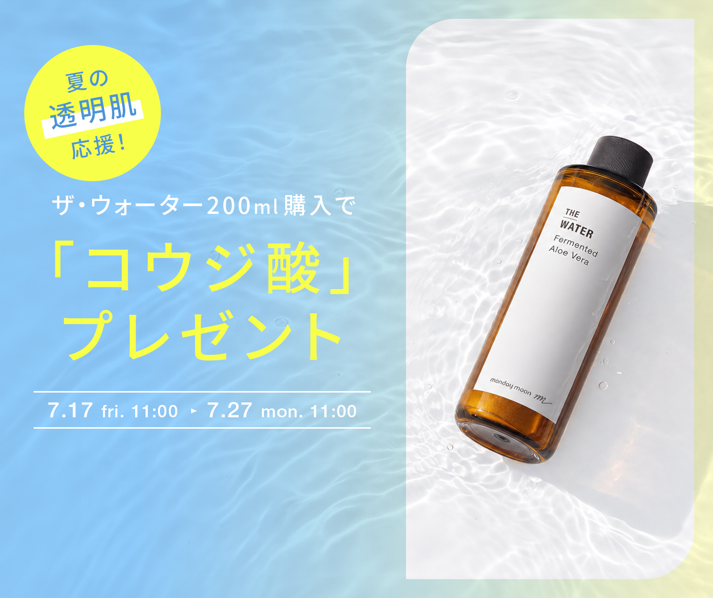 コウジ酸プレゼントキャンペーン