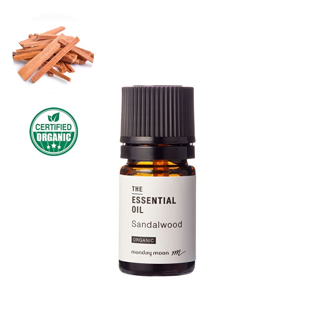 サンダルウッド・エッセンシャルオイル・オーガニック／2ml（有機栽培