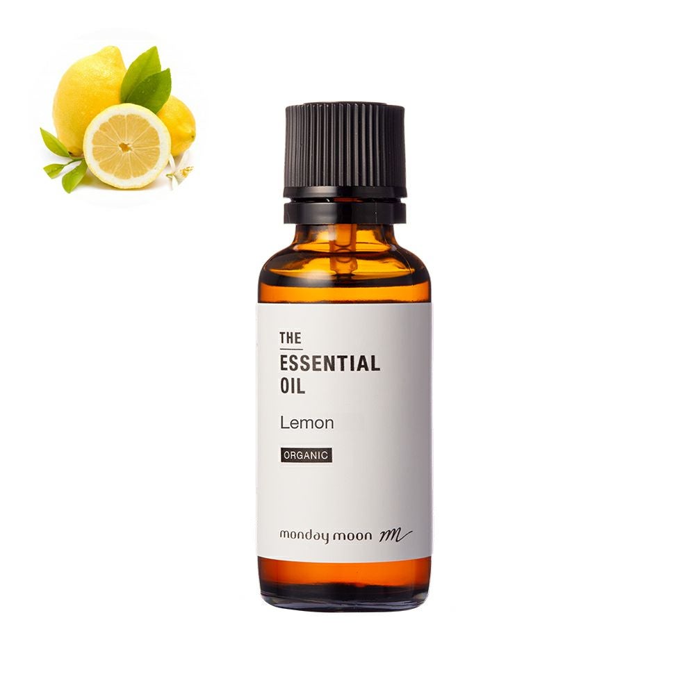 レモン・エッセンシャルオイル・オーガニック／30ml | マンデイムーン
