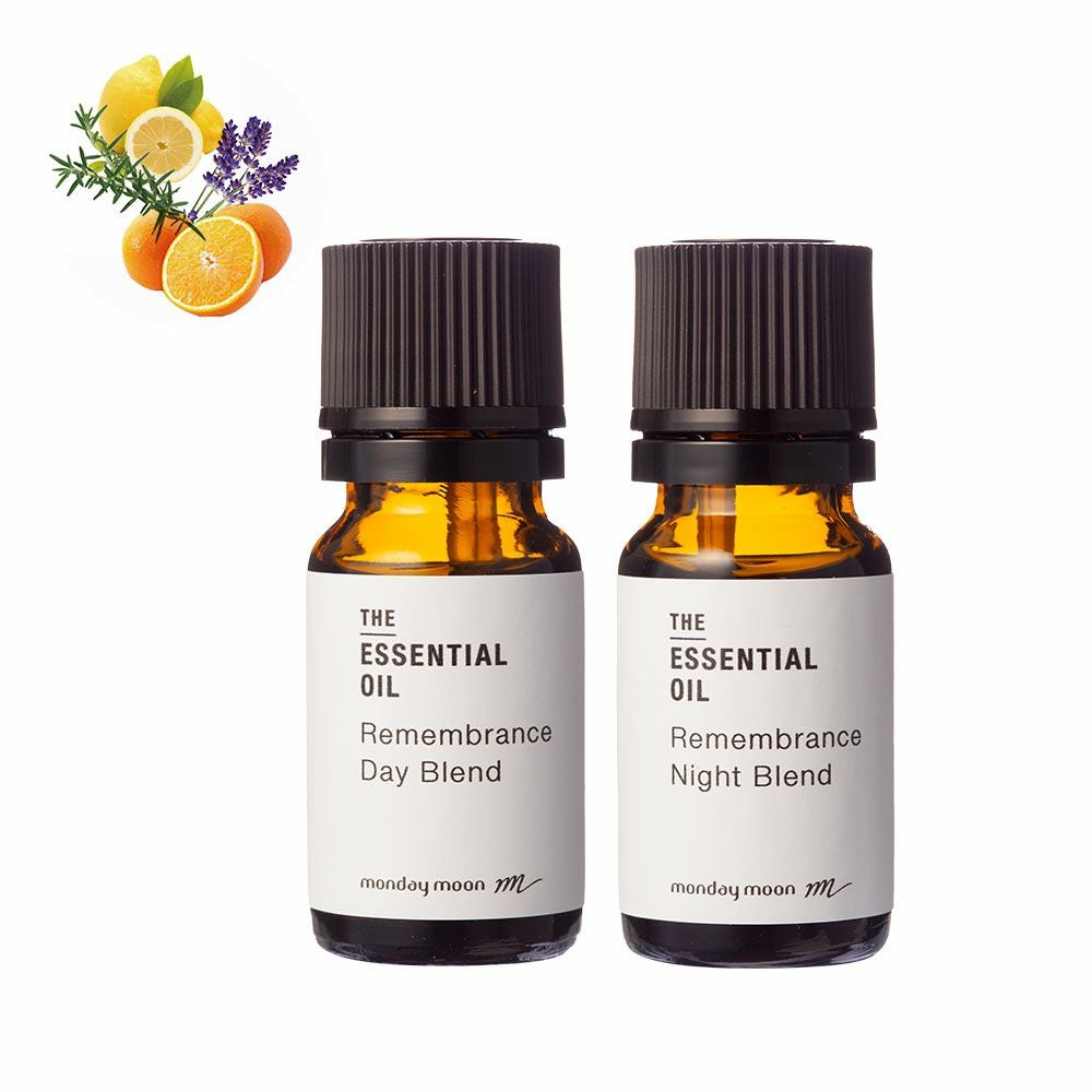 デイ&ナイトブレンド・エッセンシャルオイル／10ml×2本 | マンデイ