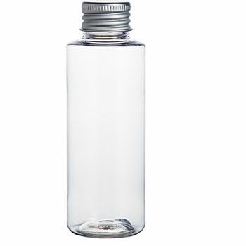 クリアプラボトル・ドロッパー＆アルミキャップ[100ml]／1個