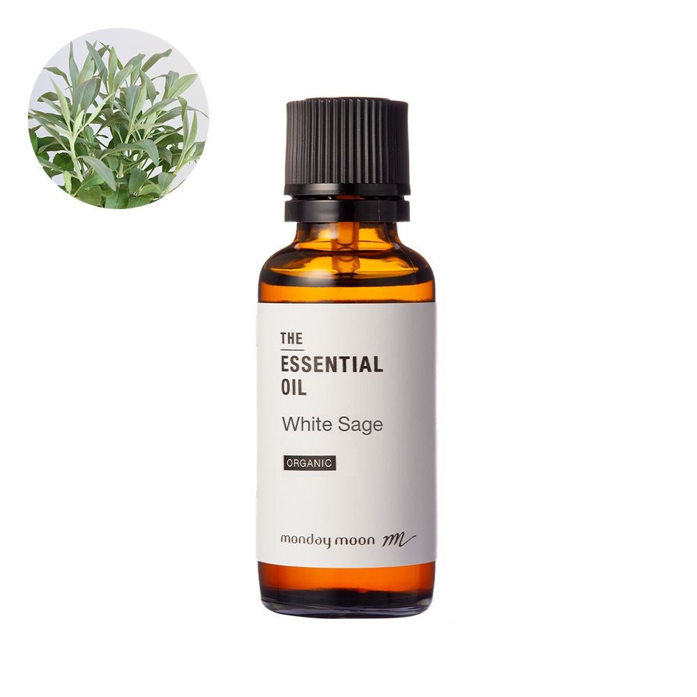 ホワイトセージ・エッセンシャルオイル・オーガニック／30ml（有機栽培