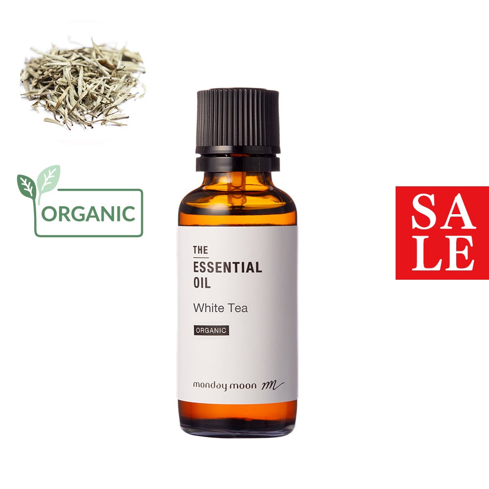 ホワイトティー・エッセンシャルオイル・オーガニック／30ml（有機栽培