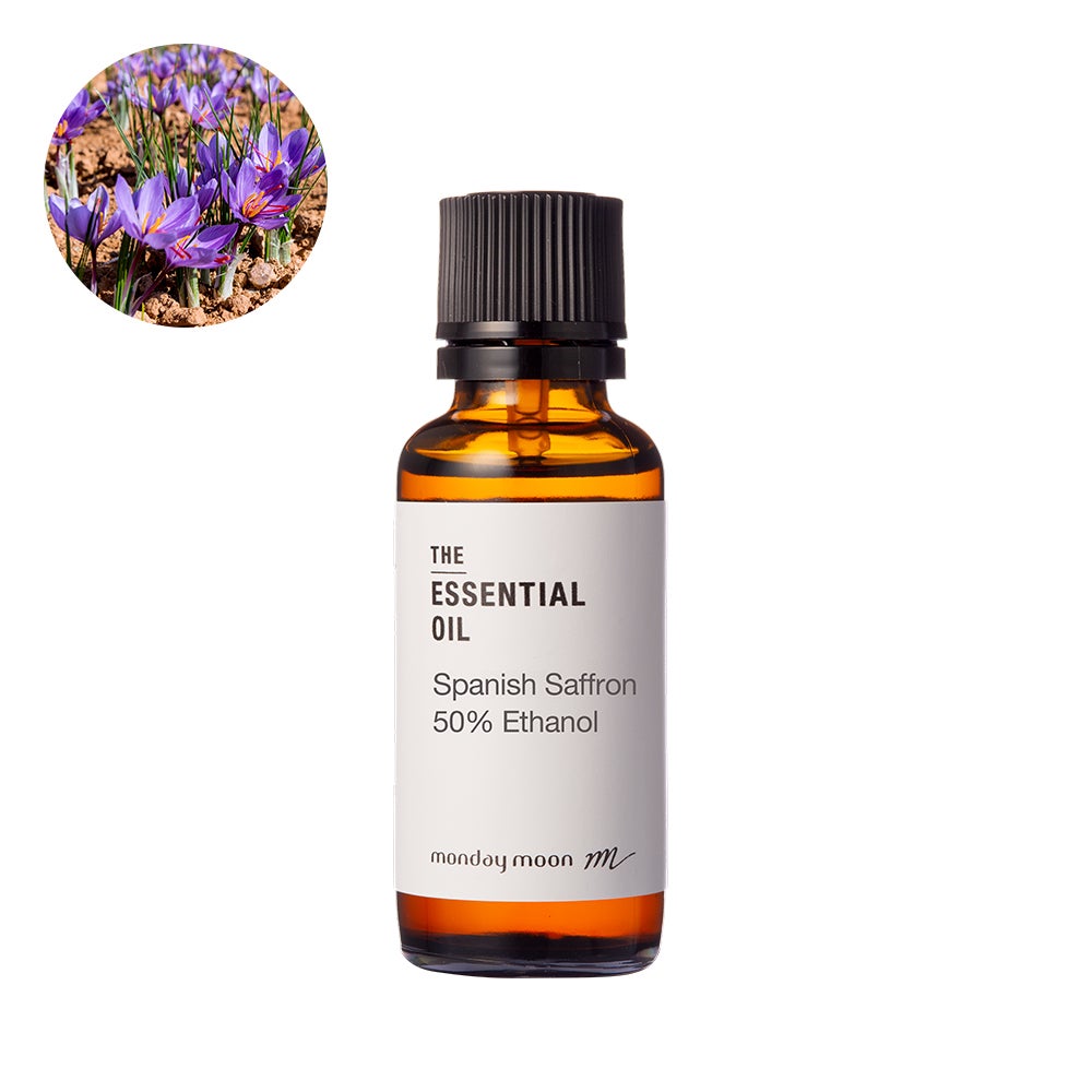 スパニッシュサフラン・エッセンシャルオイル・50％エタノール／30ml