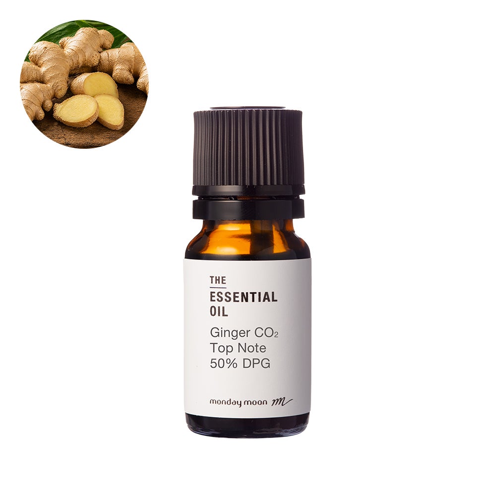 ジンジャーCO2・トップノート・エッセンシャルオイル・50%DPG／10ml